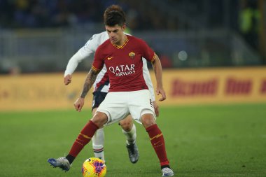 Serie A Futbol Maçı: Romanlar Bologna Roma 'ya Karşı, İtalya - 07 Şubat 2020