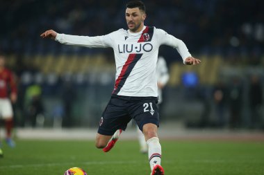 Serie A Futbol Maçı: Romanlar Bologna Roma 'ya Karşı, İtalya - 07 Şubat 2020