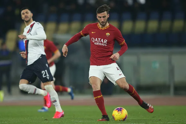 Serie A Soccer Match: As Roma Vs Bologna Řím, Itálie - 7. února 2020 — Stock fotografie