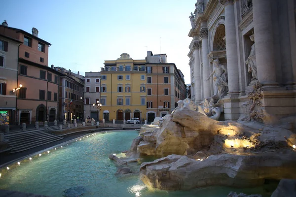 Roma Italie Mai 2020 Fontaine Trevi Déserte Rome Premier Week — Photo