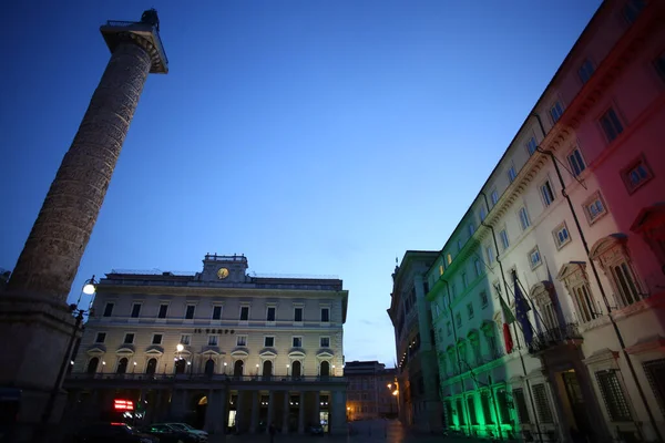 Roma Італія Травня 2020 Італійська Урядова Будівля Прем Міністра Джузеппе — стокове фото