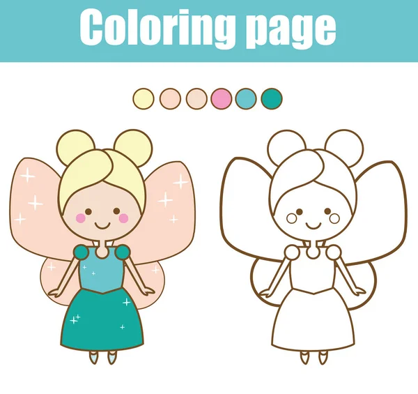 150+ Cute Fairy Coloring Pages for Kids Graphic by ArT DeSiGn · Creative  Fabrica