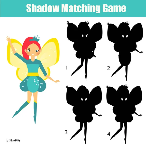 Shadow Matching Game Children Find Right Shadow Activity Preschool Kids