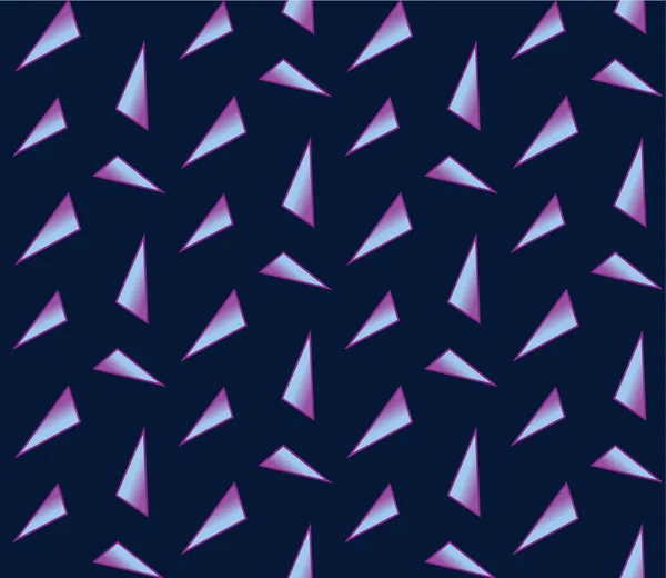 Fond Abstrait Motif Avec Des Formes Triangulaires Holographiques — Image vectorielle