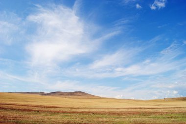 Baykal Gölü yaz manzara, görünümden bir uçurum, Rusya Federasyonu