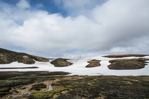 Τοπίο στο εθνικό πάρκο στην Ισλανδία — Φωτογραφία Αρχείου