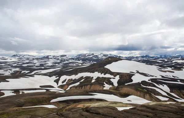 Paisaje en el Parque Nacional, colina Haalda, Islandia —  Fotos de Stock