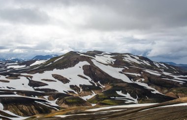 Milli Parkı, Haalda tepe, İzlanda manzara