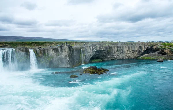 Prachtige Godafoss waterval in IJsland — Stockfoto