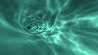 Solucan deliği Fraktal Tünel Canlandırması Geniş 02