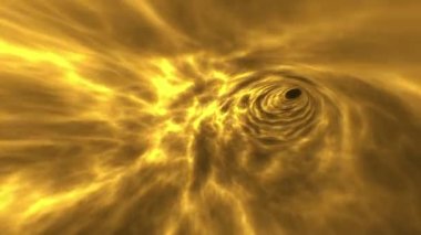 Solucan deliği Fraktal Tünel Canlandırması Geniş Çaplı 03