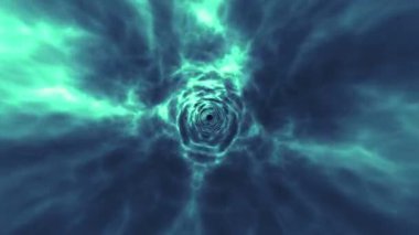 Kara Delik Canlandırma Solucan Deliği Tüneli 02