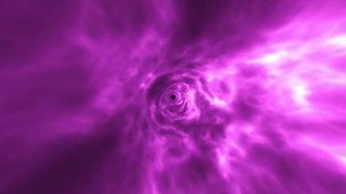 Mor Solucan Deliği Döngüsü Kara Delik Canlandırma Dönüşü