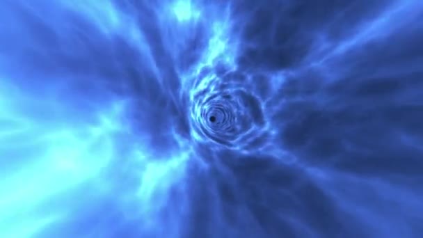 Μαύρη Τρύπα Animation Σήραγγα Wormhole — Αρχείο Βίντεο