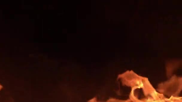 火災240FpsのスローモーションX8ループ6高速カメラ — ストック動画