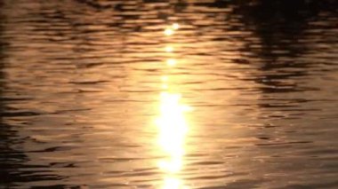 Güzel Su Yüzeyi 'nin yavaş çekim görüntüleri.