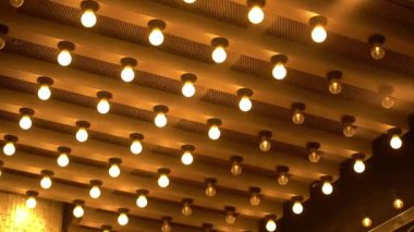 Parlayan Ampuller Hollywood Bulvarı Kaliforniya ABD