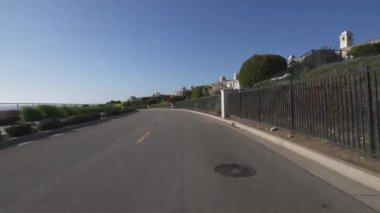 California 'ya giden yol manzaralı görüntüler