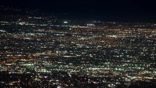 Los Angeles Légi Felvétel Wilson Hegyről — Stock videók