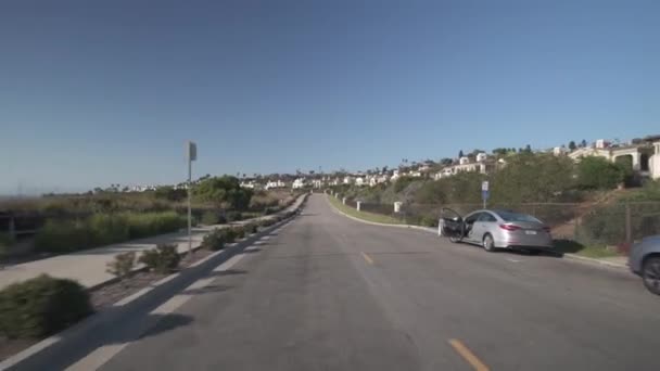 California Road Driving Point View Schilderachtige Beelden — Stockvideo