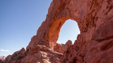 Güzel Arches Ulusal Parkı 'nın manzaralı görüntüleri, Birleşik Devletler