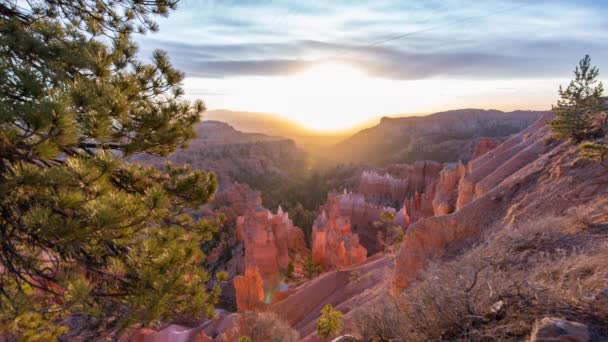 Scenic Footage Beautiful Bryce Canyon Egyesült Államok — Stock videók