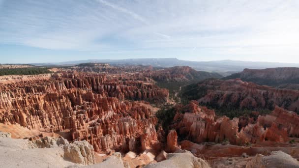 Γραφικό Υλικό Από Όμορφο Bryce Canyon Ηνωμένες Πολιτείες — Αρχείο Βίντεο