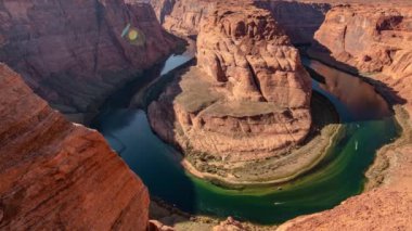 Büyük Kanyon At Nalı Bükme Zamanı Geçmiş Arizona