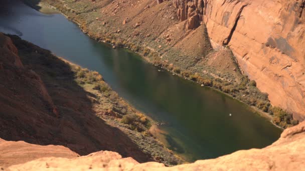 Grand Canyon Fleuve Colorado Canyon Glen Arizona — Video