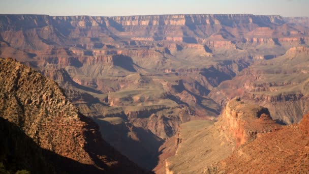 Grand Canyon South Rim Grand View Point — Stock Video