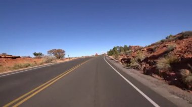 Arches Ulusal Parkı Sürücü Şablonu Utah ABD 37 Kum Kuşu Kemeri