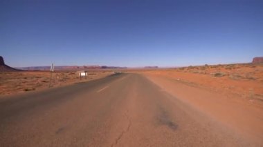 Monument Valley Sürücü Şablonu Güneybatı ABD 3 Girişi