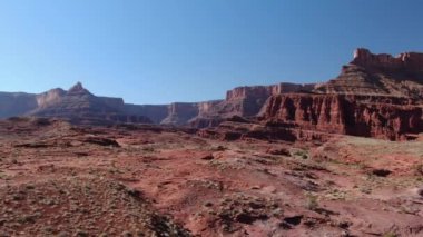 State Park Utah 'ın dışında Ölü At Noktası Kaya Formasyonu