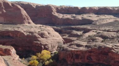 Nehrin yukarısında Büyük Kanyon Colorado Nehri Corana Kemer Alanı, Utah ABD