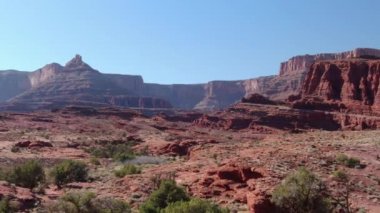 State Park Utah 'ın dışında Ölü At Noktası Kaya Formasyonu