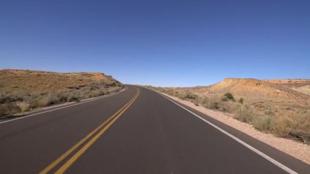 Arches Ulusal Parkı Sürücü Şablonu Utah Usa — Stok video