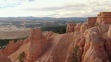 Utah 'ta Hoodoo Kaya oluşumu ABD Hava Çekimi