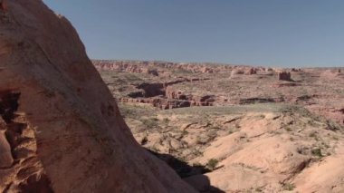 Nehrin yukarısında Büyük Kanyon Colorado Nehri Long Canyon Utah ABD 'de vuruldu.