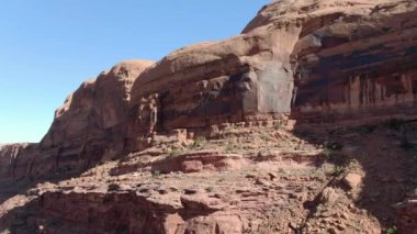 Nehrin yukarısındaki Büyük Kanyon Colorado Nehri Zehirli Örümcek Mesa Utah 'ı vurdu