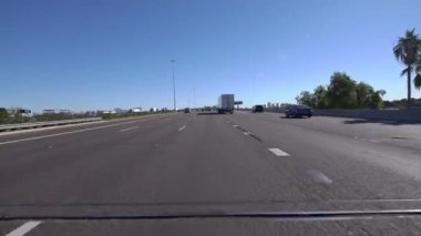 Phoenix Arizona Şablon Sürüşü Papago Otoyolu 3 17. Otoyol