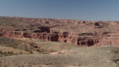 Nehrin yukarısında Büyük Kanyon Colorado Nehri Long Canyon Utah ABD 'de vuruldu.