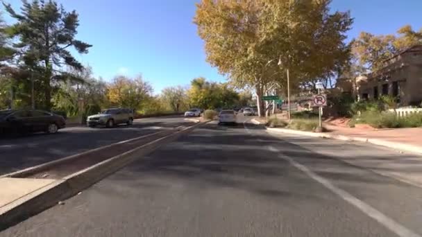 Sedona Driving Plate Highway 179 North Bound Arizona — 图库视频影像