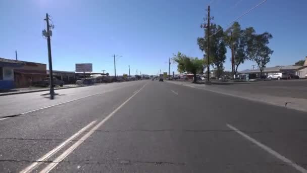 Phoenix Arizona Şablon Cadde Monte Vista Caddesi — Stok video