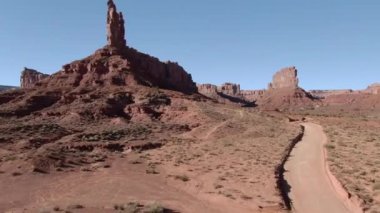 Tanrıların Havadan Vurulan Vadisi Güneybatı Çöl Kanyonu İleri