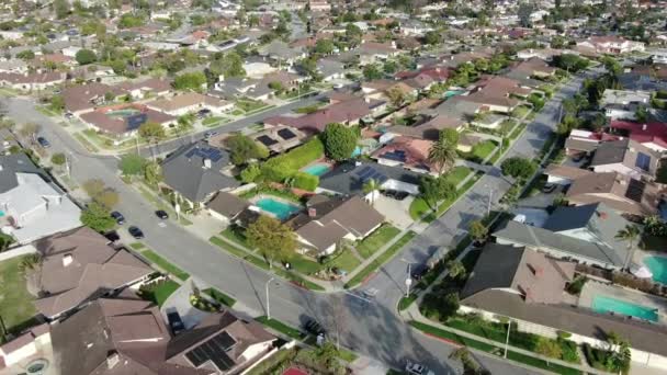 Los Angeles Residential Survolez Baldwin Hills jusqu'au sud de Los Angeles 