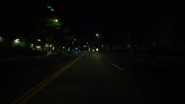 Hyperlapse Driving Los Angeles Vine Street Southbound California Usa — стокове відео