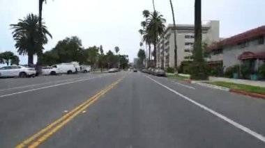 Santa Monica Zaman Sürüşü 2. Okyanus Ave California ABD