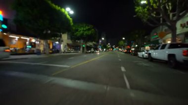 Sürücü Plakası Sığ Odak Los Angeles Westwood 2. Kaliforniya Köyü ABD
