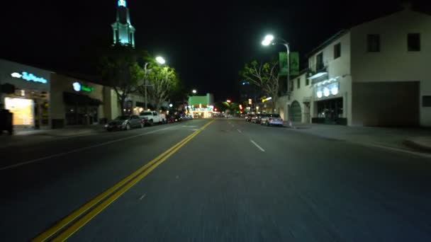 Płytki Fokus Los Angeles Westwood Village California Stany Zjednoczone Ameryki — Wideo stockowe