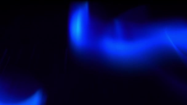 Boucle Aurora Animation Lumière Bleue — Video